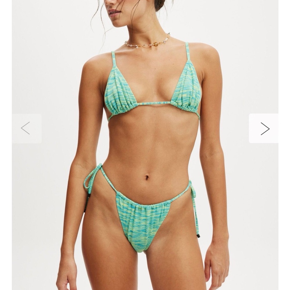 Cotton on iBody Micro Slider Triangle Women's Bikini Set medium